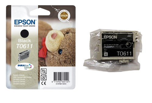 Original epson t0611 - epson, schwarz